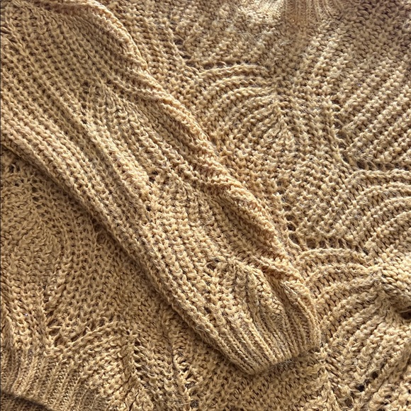 George Mustard Wave Knit Sweater - Picture 4 of 4